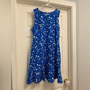 Blue Draper James Floral Sheath Dress